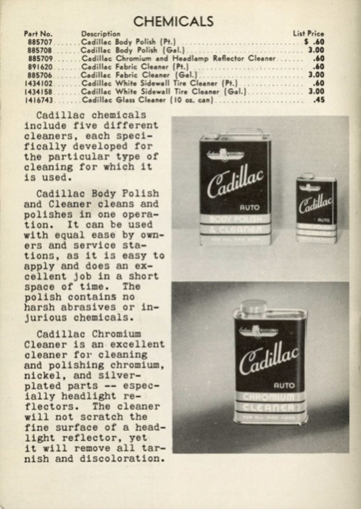 1940 Cadillac LaSalle Accessories Brochure Page 9